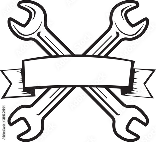logo chiavi inglesi  meccanico delle moto