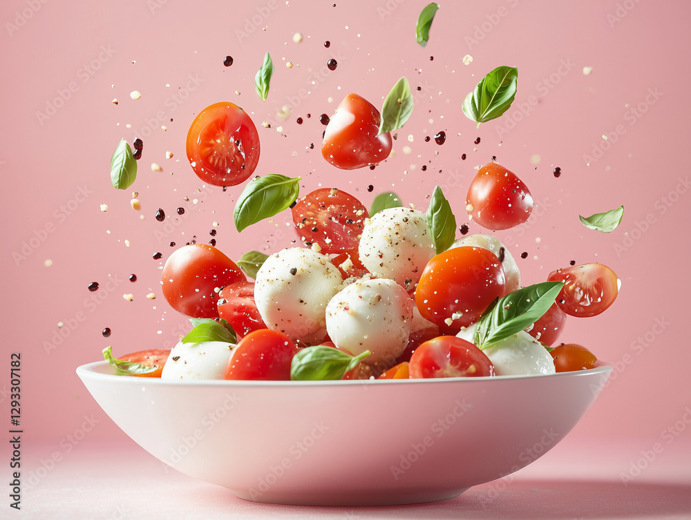 Caprese Salad with Heirloom Tomatoes Caprese Salad with Heirloom Tomatoes