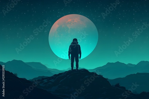 Sparkling Earth in the Starry Universe