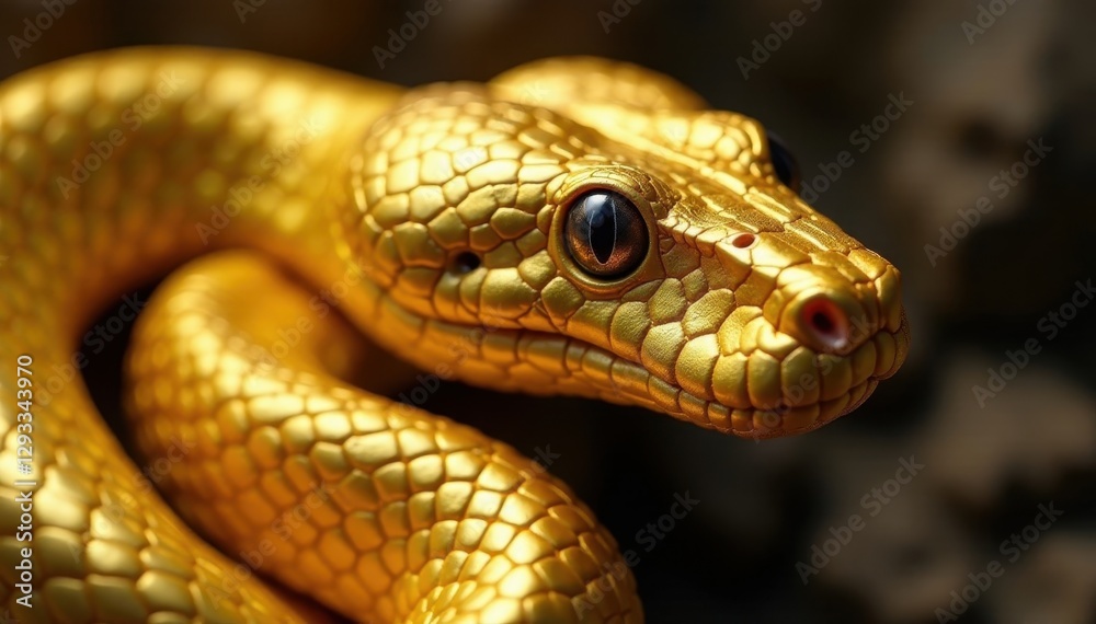 Luxurious gold snakeskin close-up, shimmering scales , golden scales, animal print, fashion Luxurious gold snakeskin close-up, shimmering scales , golden scales, animal print, fashion