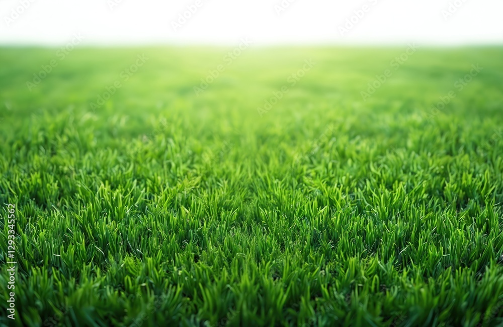Rich green grass field with slightly blurred background. Fresh green grass blades evoke mood of spring, summer, growth and renewal. Eco-friendly lawn cover background for eco, sport or relaxing theme. Rich green grass field with slightly blurred background. Fresh green grass blades evoke mood of spring, summer, growth and renewal. Eco-friendly lawn cover background for eco, sport or relaxing theme.