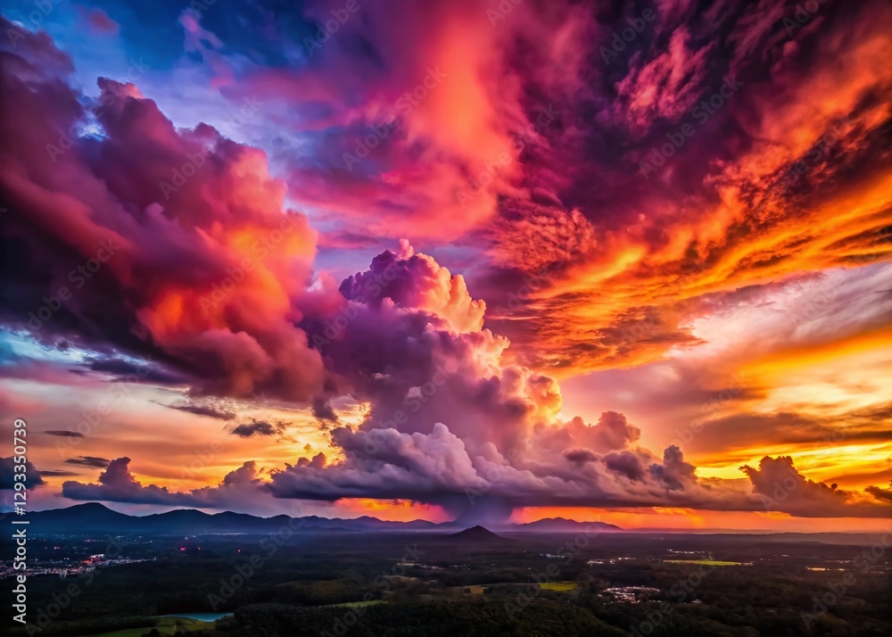 Stunning 4K Thailand Sunset: Aerial Timelapse of Dramatic Cloudscape Stunning 4K Thailand Sunset: Aerial Timelapse of Dramatic Cloudscape