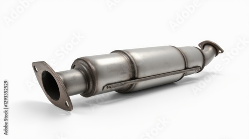 Detailed Studio Photograph of a Catalytic Converter