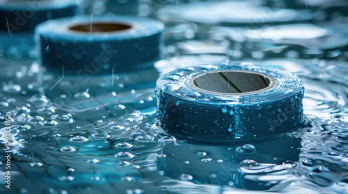 Waterproof Adhesive Tape: Built to seal leaks and withstand water pressure, this tape bonds quickly and keeps surfaces protected.
