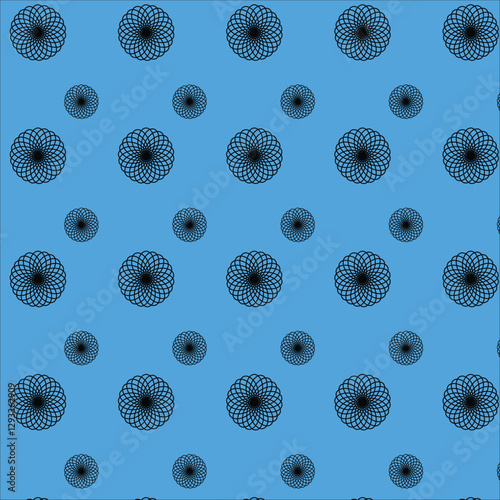 seamless pattern with circles