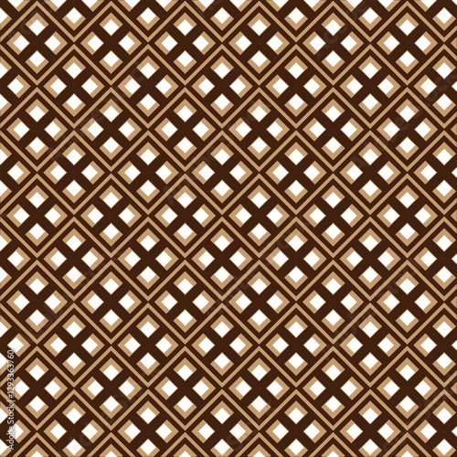 vector seamless pattern with geometric shapes