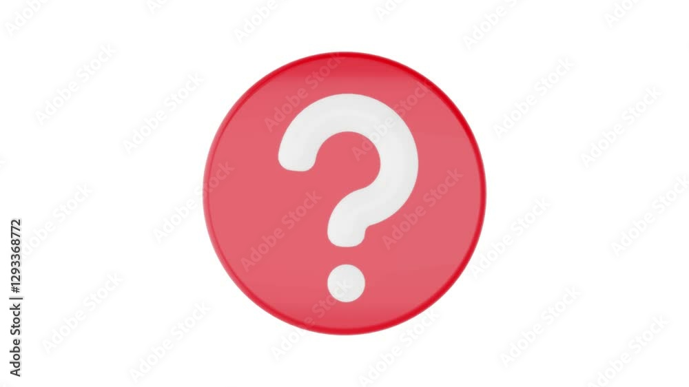 Question Mark Video Animation Question Mark Video Animation