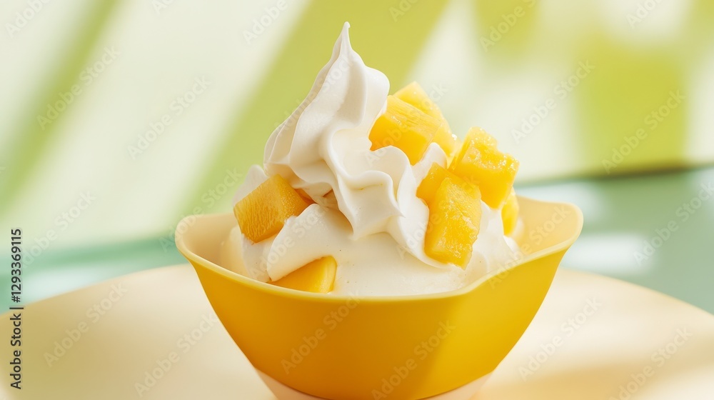 A Delightful Mango Frozen Yogurt Parfait - A Delicious Summer Treat A Delightful Mango Frozen Yogurt Parfait - A Delicious Summer Treat