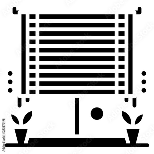 Blinds Vector Icon