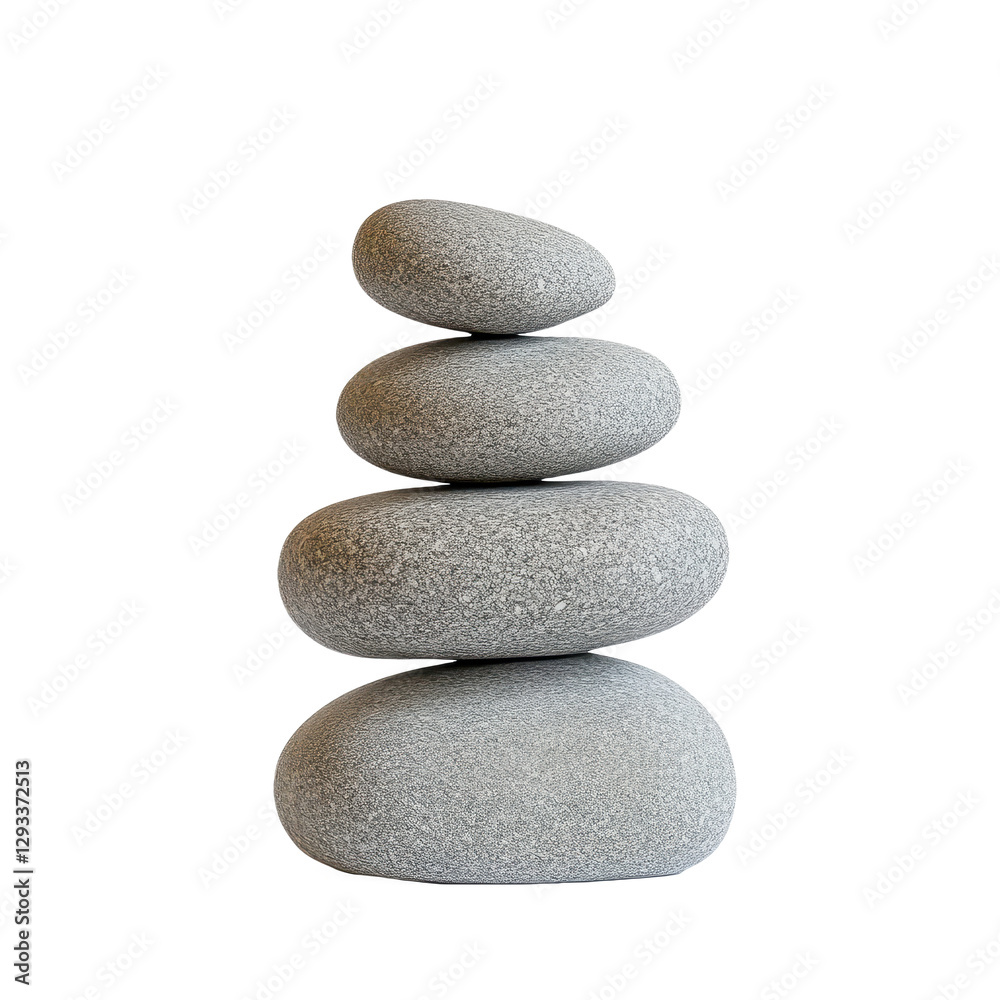 Zen Stones Stack: Harmony and Balance in Nature Zen Stones Stack: Harmony and Balance in Nature