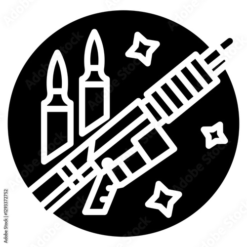 Ballistics Vector Icon
