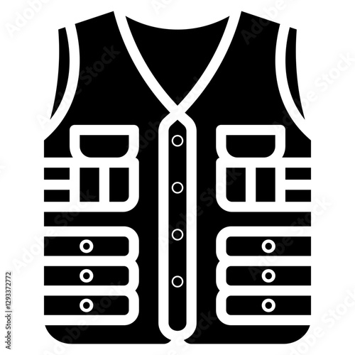 Body Armor Vector Icon