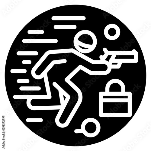 Burglary Vector Icon