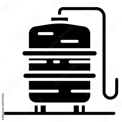 Water Tank Vector Icon