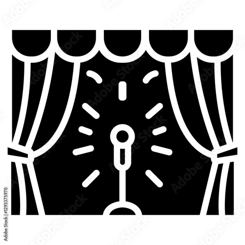 Behind the Scenes Vector Icon