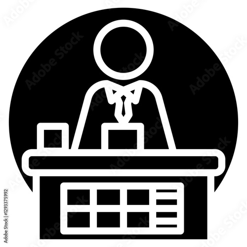 Box Office Vector Icon