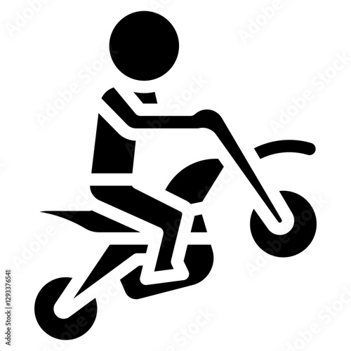 Stunt Performer Vector Icon