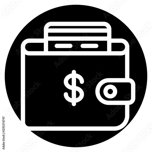 Digital Wallet Vector Icon
