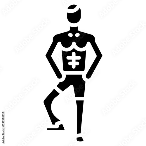 Family Fitness Vector Icon