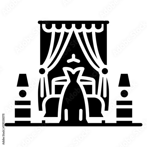 Bridal Suite Vector Icon