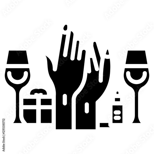 Bachelorette Party Vector Icon