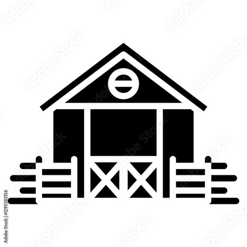 Stable Vector Icon