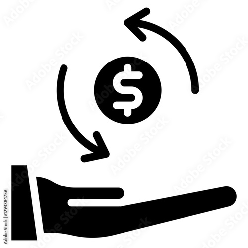 Loan Repayment Vector Icon