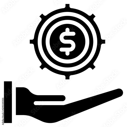 Wealth Management Vector Icon