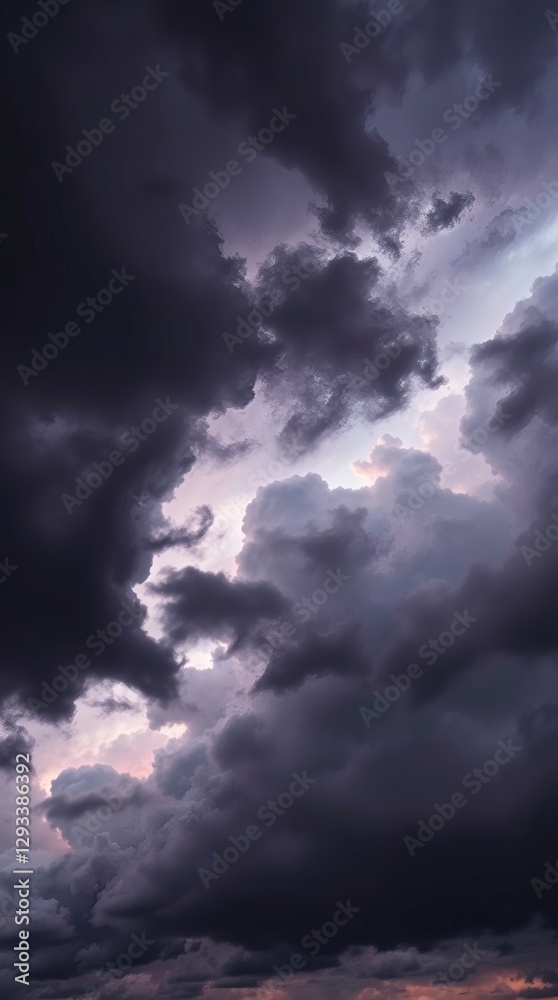 Dark and moody cloud formations create a dramatic sky perfect for phone wallpaper backgrounds Dark and moody cloud formations create a dramatic sky perfect for phone wallpaper backgrounds