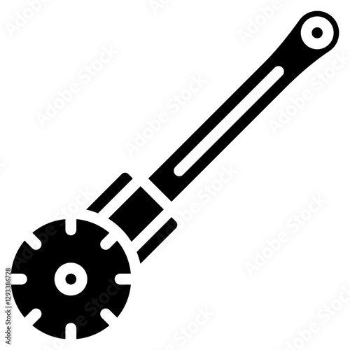 Rotary Cutter Vector Icon