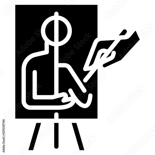 Art Therapy Vector Icon