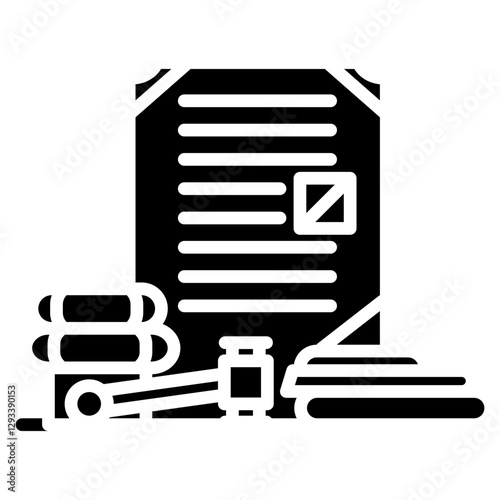 Historical Documents Vector Icon