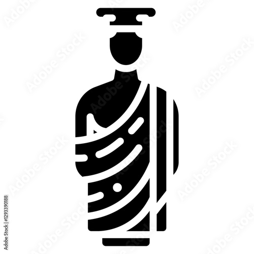 Toga Vector Icon