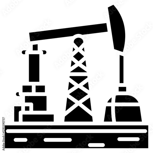 Oilfield Services Vector Icon