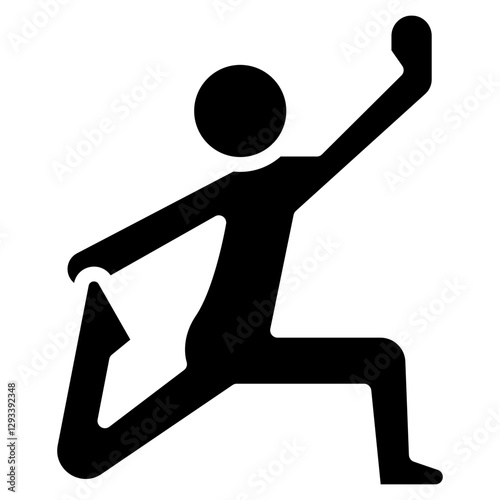 Dynamic Stretch Vector Icon