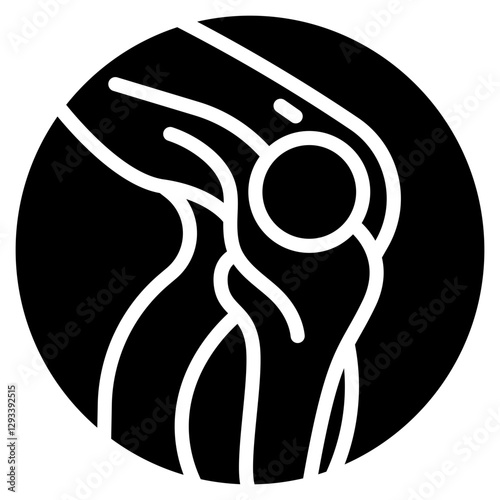 Knee Folds Vector Icon