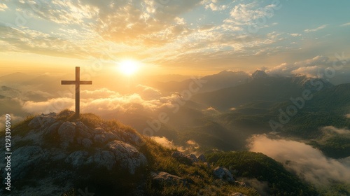 Biblical landscapes and spiritual scenery