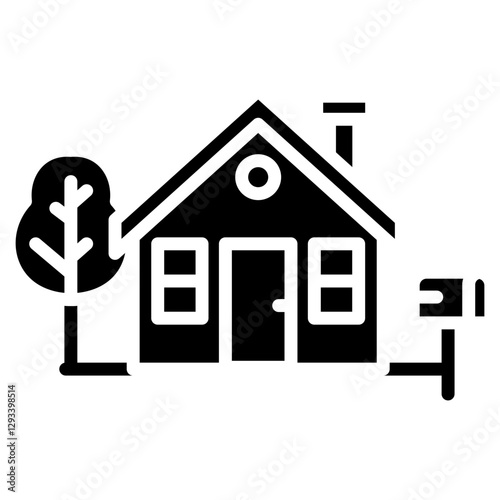 Immigrant Housing Vector Icon