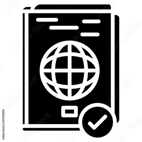 Visa Waiver Vector Icon