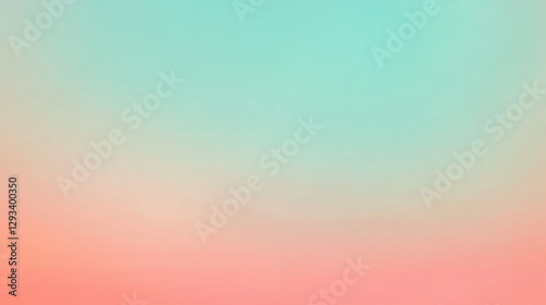 A vibrant pastel gradient background with smooth transitions between mint green, coral pink, and sky blue, creating a soft yet radiant atmosphere.
