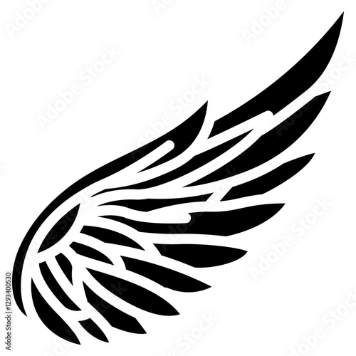 Wing Structure Vector Icon