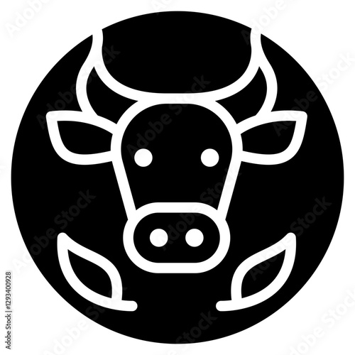 Cattle Brand Vector Icon