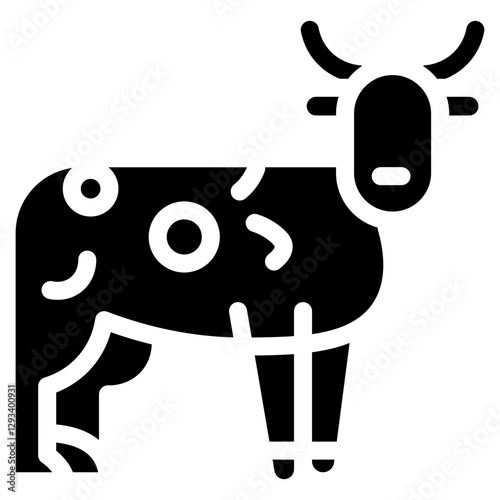 Cattle Herd Vector Icon