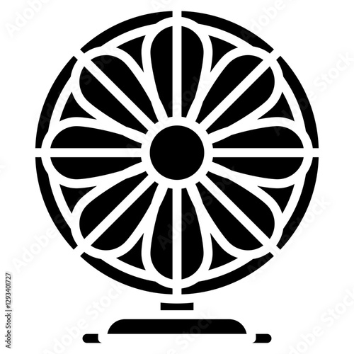 Cooling Fan Vector Icon