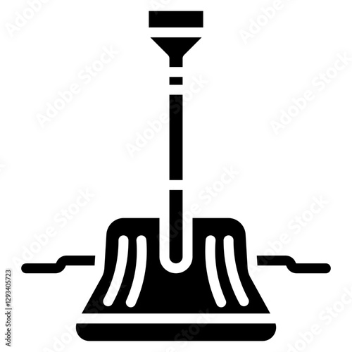 Snow Shovel Vector Icon
