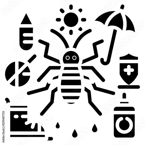 Pest Infestation Vector Icon