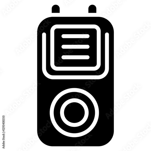 Smart Gas Detector Vector Icon