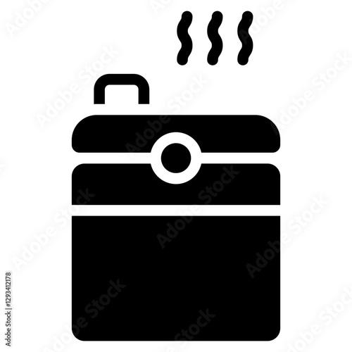 Ash Dispenser Vector Icon