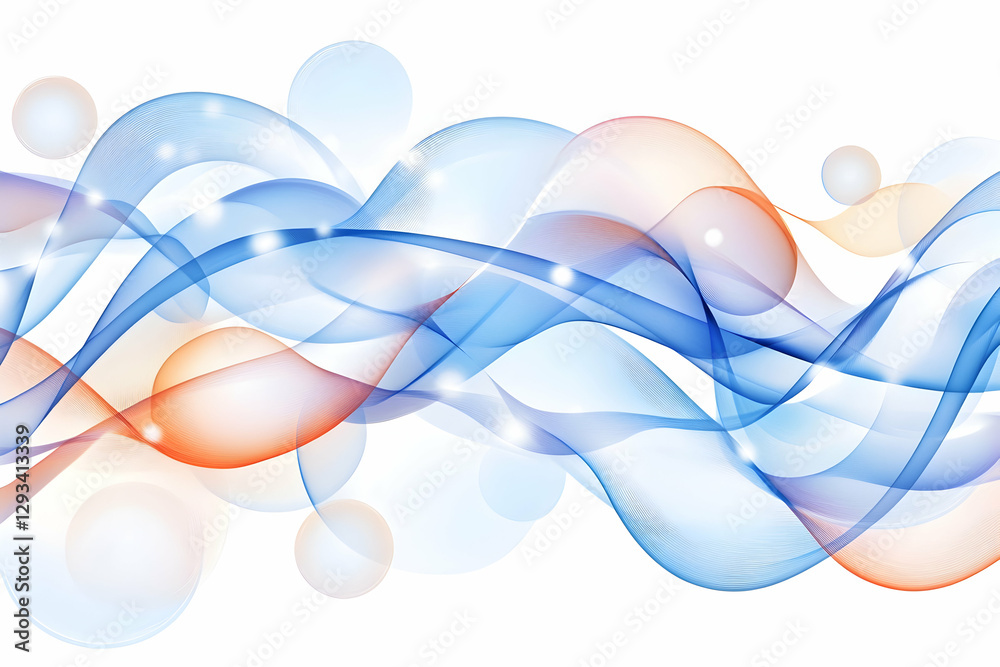 Abstract flowing lines, soft colours, and circles. Graphic design elements. Possible use Backgrounds, templates, wallpapers Abstract flowing lines, soft colours, and circles. Graphic design elements. Possible use Backgrounds, templates, wallpapers