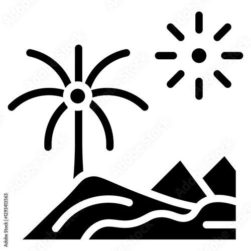Mirage Vector Icon